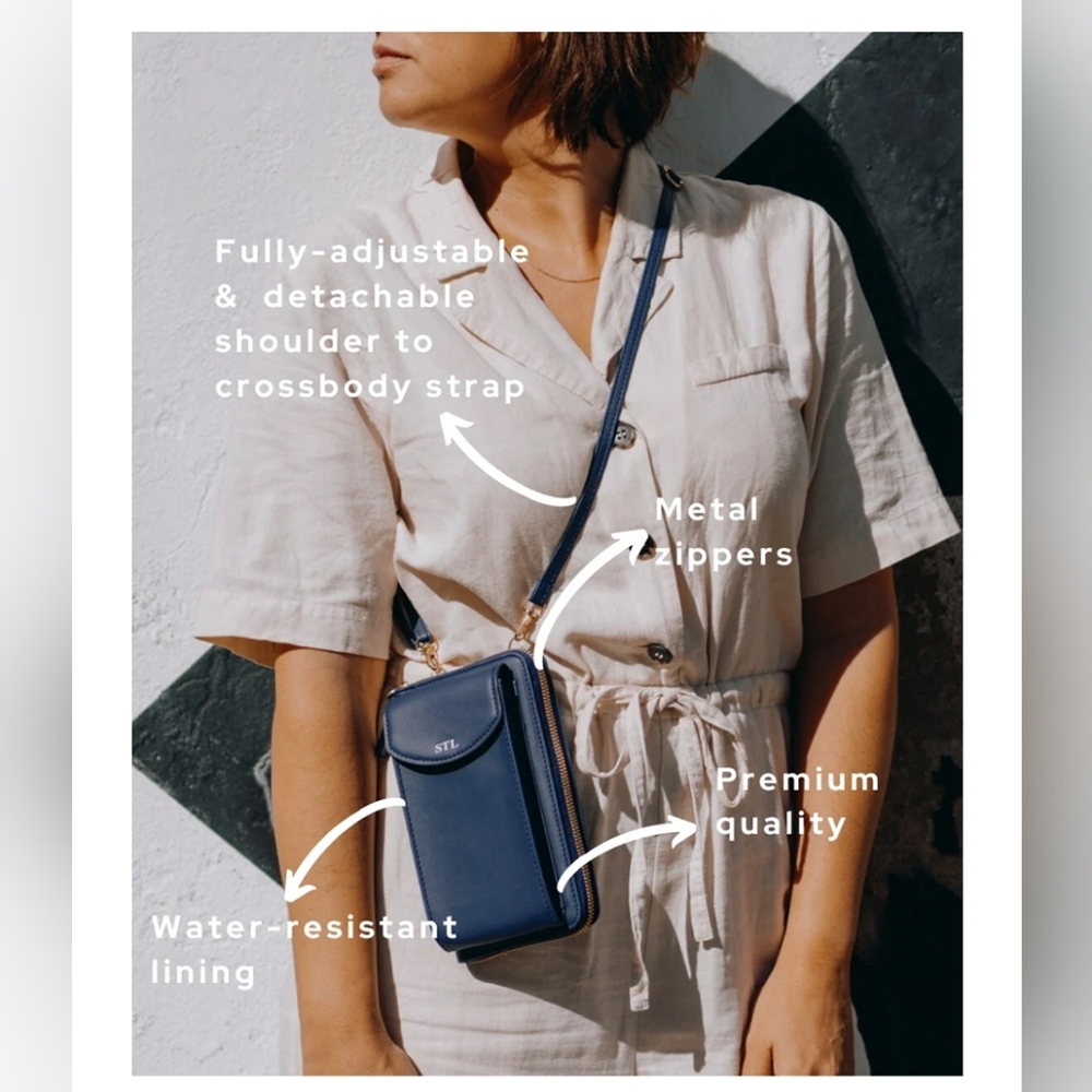 STL Clutch Wallet Crossbody - Picture 2 of 11